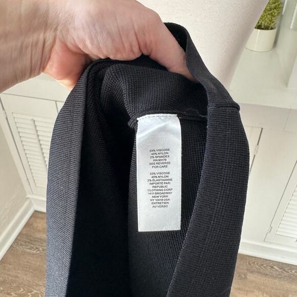 NWT House of Harlow 1960 Black Knit Compression Tank Size M - Picture 6 of 6